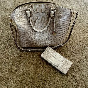 Brahmin purse and matching wallet